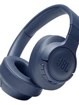 JBL Tune 710BT Wireless Over-Ear Headphones - Bluetooth Headphones with Microphone, 50H Battery, Hands-Free Calls, Portable (Blue)